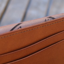 Load image into Gallery viewer, Squadron 4 - Coffee Japanese Shell Cordovan & Buttero Bifold