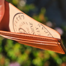 Load image into Gallery viewer, Squadron 4 - Coffee Japanese Shell Cordovan & Buttero Bifold