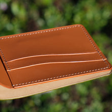 Load image into Gallery viewer, Squadron-4 - Olive Japanese Shell Cordovan & Italian Vachetta Leather