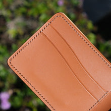 Load image into Gallery viewer, Squadron-4 - Olive Japanese Shell Cordovan & Italian Vachetta Leather