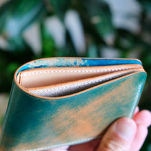 Load image into Gallery viewer, Squadron 4 - Marbled Turqoise Shell Cordovan & Natural Veg Tan