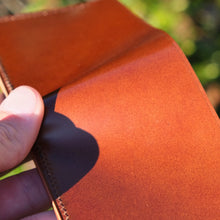 Load image into Gallery viewer, Squadron 4 - Coffee Japanese Shell Cordovan & Buttero Bifold