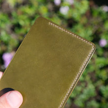 Load image into Gallery viewer, Squadron-4 - Olive Japanese Shell Cordovan & Italian Vachetta Leather