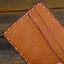 Load image into Gallery viewer, Cognac Pueblo, Creased Edges, with Bronze Thread