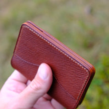 Load image into Gallery viewer, Harbor Cardholder - Chestnut Italian Leathers