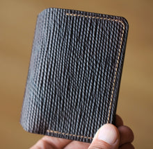 Load image into Gallery viewer, Harbour Cardholder - Hatch Shell Cordovan & Harness Leather