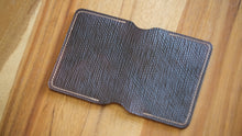 Load image into Gallery viewer, Harbour Cardholder - Hatch Shell Cordovan & Harness Leather