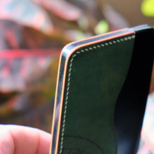 Load image into Gallery viewer, Pod 3 - Horween Reverse Shell Cordovan &amp; Shinki Hikaku Black Shell Cordovan
