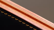 Load image into Gallery viewer, Flock 4 - Horween #8 Shell Cordovan &amp; Dublin Minimalist Wallet
