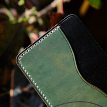 Load image into Gallery viewer, Pod 3 - Horween Reverse Shell Cordovan &amp; Shinki Hikaku Black Shell Cordovan
