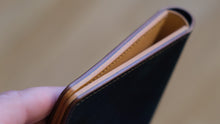 Load image into Gallery viewer, Squadron 6 - Horween - Reverse Black - Shell Cordovan &amp; Natural Buttero
